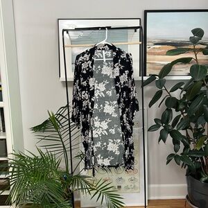 **Boho floral robe